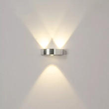 LED220V110V arriba y abajo tres luces simple iluminación interior Estudio de Casa dormitorio escaleras de noche baño balcón lámpara de pared 2024 - compra barato