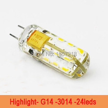 1Pcs SMD 3014 G4 2w LED Crystal lamp light DC 12V Silicone Body LED Bulb Chandelier 24LEDs 2024 - buy cheap