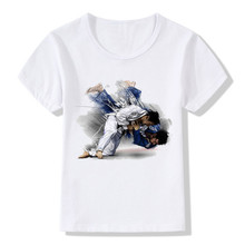 Baby Boys&girls Evolution Of A Judo T Shirt Summer Children Tops T Shirt Kids Casual Soft Clothes,ooo402 2024 - buy cheap