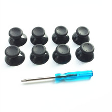 8pcs Black / Gray 3D Analog Joystick Mushroom Caps + Tool for Xbox 360 Controller Thumbsticks Stick for X box 360 Repair Parts 2024 - buy cheap
