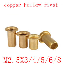 Rebites tubulares de cobre duplo-face da placa de circuito pcb, rebites ocos de cobre de 3/4/5/2/3 2024 - compre barato