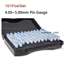 Pin de acero de 4,00-5,00mm, 101 unids/caja, herramienta de medición, calibrador 2024 - compra barato