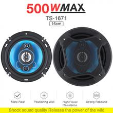 Alto-falante coaxial para carro, 2 peças, 6 60 w, 2 vias, áudio automático, estéreo, alcance completo, frequência, alto-falantes hi-fi, não destrutivo instalação 2024 - compre barato