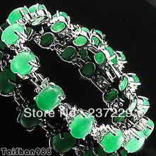 Wholesale price FREE SHIPPING ^^^^ Multicolor Red Purple Pink Olive-green Cubic Zirconia 18KGP Link Clasp Bracelet 2024 - buy cheap