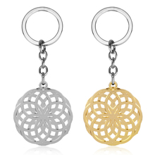 MQCHUN-Llavero con diseño de Mandala para mujer, pulsera de mano con diseño de Mandala de la vida, estilo moderno, 2018 2024 - compra barato