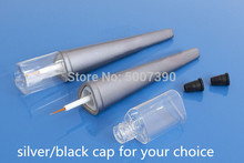 20/50pcs 5ml Protable Empty Eyelashes Eyeliner Tube Container Vials Bottle Black/Silver clear DIY Mini Lip Gloss Split Bottle 2024 - buy cheap