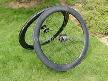 60mm 3k UD carbón Matt brillante bicicleta de carretera Clincher ruedas de 20,5 23 25mm para freno de disco 2024 - compra barato