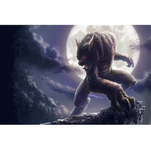 Full Square Drill 5D DIY Werewolf diamond painting Cross Stitch 3D Embroidery Kits home decor H125 2024 - buy cheap