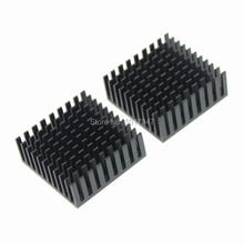 Disipador de calor de refrigeración IC, disipador de calor de aluminio, 35x35x14mm, lote de 2 piezas 2024 - compra barato