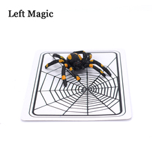 Trucos de magia de Spider And Net, tarjetas de The Web Trick, accesorios de magia, juguetes para trucos de magia, truco de magia, ilusión 2024 - compra barato