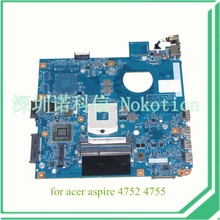 NOKOTION-placa base JE40 HR MB 10267-4 48.4IQ01.041 para acer aspire 4752 4755, HM65 DDR3 MBRPT01001 MB.RPT01.001 2024 - compra barato