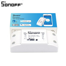 Nova Sonoff Módulo de Relé Interruptor de Wi-fi Para Smart Home Automation Sem Fio DIY 10A 90-250 v/220 v via IOS Android Controle Remoto 2024 - compre barato