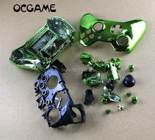 OCGAME-Funda de carcasa completa cromada para mando inalámbrico, 8 colores de repuesto con botón para Xbox one 2024 - compra barato