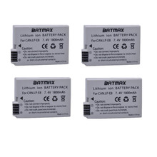 Batmax 4pcs LP-E8 lp-e8 Rechargeable Battery for Canon 550D 600D 650D 700D X4 X5 X6i X7i T2i T3i T4i T5i DSLR Camera 2024 - buy cheap