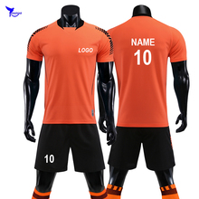 Conjunto de camisa de futebol personalizado para adultos e crianças, roupas de futebol para homens, meninos, crianças, uniformes de treino esportivo 2024 - compre barato