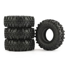 4 pces rc pneus de carro 1.9 Polegada 110mm borracha 1/10 rock crawler pneus para d90 scx10 axial rc4wd tf2 rc peças de carro & acessórios novo 2024 - compre barato