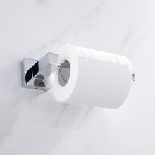 Suporte de papel higienico em aço inoxidável, acessório para banheiro e cozinha, rolo de papel, toalha acessórios rack de suporte para parede 2024 - compre barato