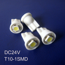High quality 5050 T10 24v car led warning indicator lights,T10 24V led instrument light free shipping 500pcs/lot 2024 - buy cheap