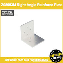 Placa de refuerzo de ángulo recto Z08003M, 50mm x 50mm x 50mm, plato de refuerzo de Metal, accesorio para Zhouyu, Envío Gratis 2024 - compra barato