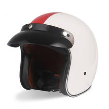 Motorcycle helmet jet Vintage helmet Open face retro 3/4 half helmet casco moto capacete Retro Motocross Motorcycle 2024 - buy cheap