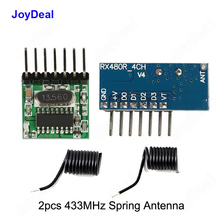 433Mhz Wireless RF Remote Control Switch 1527 Decoding 4CH Receiver and Transmitter Module For Led Light Ask Arduino Uno DIY Kit 2024 - buy cheap
