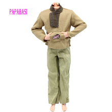 Один комплект, кукла принца, повседневная одежда ручной работы, модные наряды для 1/6, Барби, мальчик, перфорированная кукла Кен 2024 - купить недорого