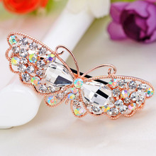 Fashion Butterfly Hair Clip for Women Girls Hair Accessories Trendy Animal Hairs Accessories Jewelry Alloy Barette CH3018 2024 - buy cheap