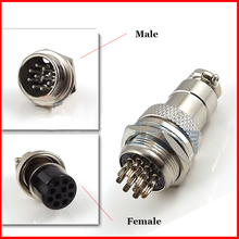 Hot sale, 2Pair=4Pcs GX16 GX16-10 10P 10Pin 16mm Male&Female Wire Panel Connector plug Circular Aviation Connector Socket Plug 2024 - buy cheap