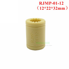 Rodamiento lineal de Polímero Sólido para impresora 3D, RJMP-01-12 de 12x22x32mm, 1 Uds. 2024 - compra barato