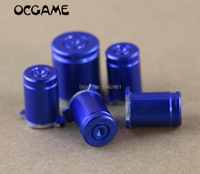 OCGAME 30sets/lot metal chrome Bullet ABXY Buttons 9mm Brass Mod Kit for Xbox360 XBOX 360 Controller 2024 - buy cheap