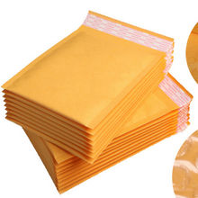 60 шт., желтые конверты из крафт-бумаги, 15 х18 см 2024 - купить недорого