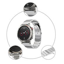 Garmin-correa de reloj de acero inoxidable para Samsung Galaxy, correa de repuesto de Metal para reloj de 46mm con GPS 2024 - compra barato
