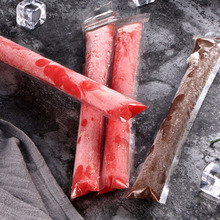 5 pçs transparente moldes de gelo saco de palitos de gelo descartável saco pe saudável caseiro fazer diferentes sabores ferramentas de sorvete 2024 - compre barato