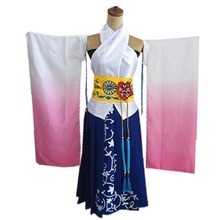 2019 Final Fantasy X 10 Yuna Cosplay Costume Custom Made 2024 - buy cheap