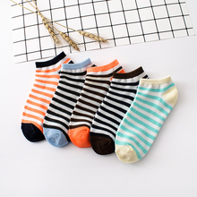1Pairs Women Casual Comfortable Candy Color Short Sock Cotton Comfortable Ankle Socks Boat Socks Dropshipping D0224 2024 - buy cheap