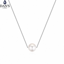 Dan's Element-colgante de collar de Color oro rosa con perlas de imitación, hecho con cristal de Austria, antialergias, venta al por mayor, 133508 2024 - compra barato