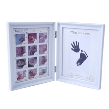 Hot My First Year Baby Gift Kids Birthday Gift Home Family Decoration Ornaments 12 Months Picture Photo Frame with Craft Ink Pad 2024 - buy cheap