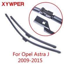 XYWPER-limpiaparabrisas de goma suave para Opel Astra J, accesorios de coche, limpiaparabrisas, 2009, 2010, 2011, 2012, 2013, 2014 2024 - compra barato