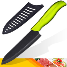 Ceramic knife 6 inch chef ceramic tools high quality sharp kitchen knife ABS+TPR handle new ceramic cooking knife beauty gifts 2024 - buy cheap