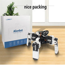 Alienbot-Robot cuadricóptero, microprogramable, educación e inteligencia Artificial, juguetes educativos 2024 - compra barato