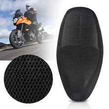 New Breathable Summer Cool 3D Mesh Motorcycle Moped Motorbike Scooter Seat Covers Cushion Anti-Slip Waterproof Cushion Covers 2024 - buy cheap