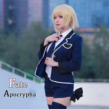 Fate/Apocrypha Alter Jeanne d'Arc Cosplay Costume School Uniform Outfit Casual Clothes Halloween Adult Costumes for Women S-XL 2024 - buy cheap