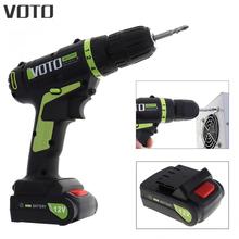 VOTO AC 100 - 240V Cordless Lithium Battery 12V Electric Screwdriver with Rotation Adjustment Switch for Handling Screws / Punch 2024 - buy cheap