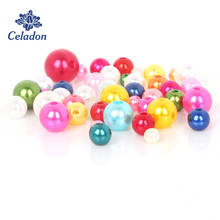 350pcs/lot 4-10MM ABS Mixed Imitation Pearl Beads Round Plastic Ball Loose Spacer Beads For DIY Jewelry Making 2024 - buy cheap