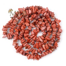 33inches Natural Red Jaseprs Gravel Beads 5-8mm Irregular Chip Beads For Jewelry Making DIY Bracelet Necklace Wholesale Perles 2024 - buy cheap