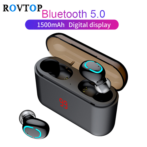True Bluetooth 5,0 наушники HBQ TWS беспроводные головные уборы спортивные свободные наушники 3D стерео игровая гарнитура с микрофоном зарядная коробка Z2 2022 - купить недорого