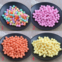 200PCs 8mm Mixed Candy Color Acrylic beads Spacer Ball Beads Fit Jewelry Handmade YKL0127-8mm 2024 - buy cheap