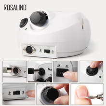 Rosalind-kit broca elétrica para unhas com plug eu, 1 kit, acessórios para manicure, máquina com lixa, arte nas unhas 2024 - compre barato
