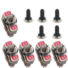 EE support  5 X Heavy Duty 20A 125V SPDT 3P ON/OFF/ON Rocker Toggle Switch Waterproof Boot Sale 2024 - buy cheap