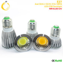 Lâmpada led e27 e14 gu10, holofote led cob regulável 9w 12w 15w, lâmpada de alta potência ac 85-265v 2024 - compre barato